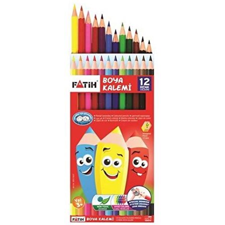 Fatih Okul Kırtasiye Seti Pastel+Sulu+Kuru+Keçeli Kalem FATİHSET2