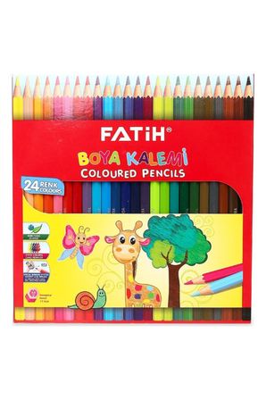 Fatih 24 Renk Kuru Boya Tam Boy