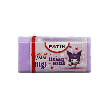 Fatih Hello Kids Dust Free Orta Boy Silgi No:24 24 Adet FA37074