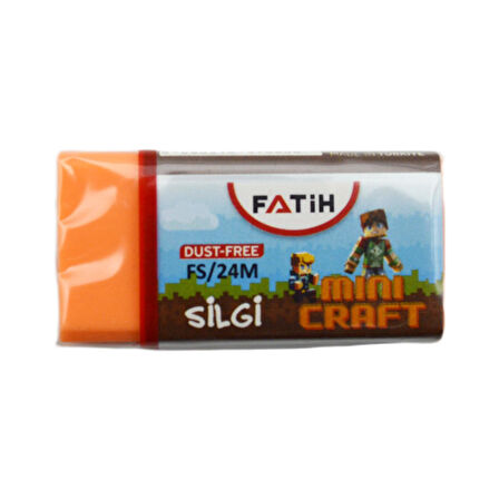 Fatih Mini Craft Dust Free Orta Boy Silgi No:24 24 Adet FA37080