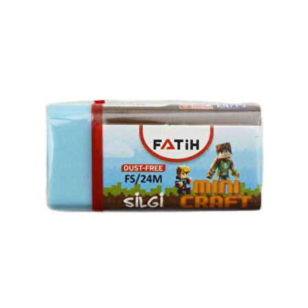 Fatih Mini Craft Dust Free Orta Boy Silgi No:24 24 Adet FA37080