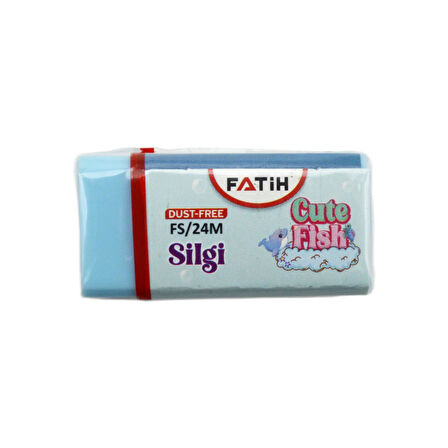 Fatih Cute Fish Dust Free Orta Boy Silgi No:24 1 Adet FA37083
