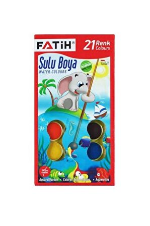 Fatih Sulu Boya K-21 Big Size 21 Renk