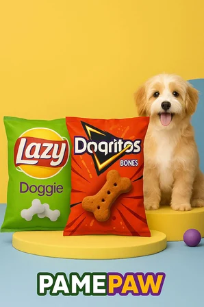 Cips Dayanıklı Sesli Köpek Oyuncağı ( Dogritos ) 1 Adet