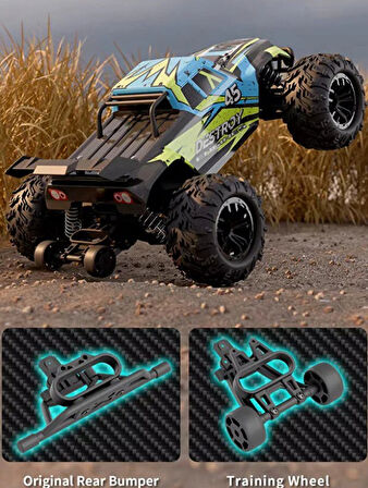 50 Km Hız Yapan Elektrikli Araba Uzaktan Kumandalı 4X4 Arazi Aracı Off-road Araba