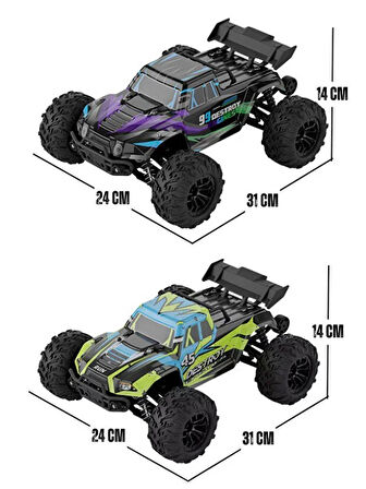 50 Km Hız Yapan Elektrikli Araba Uzaktan Kumandalı 4X4 Arazi Aracı Off-road Araba