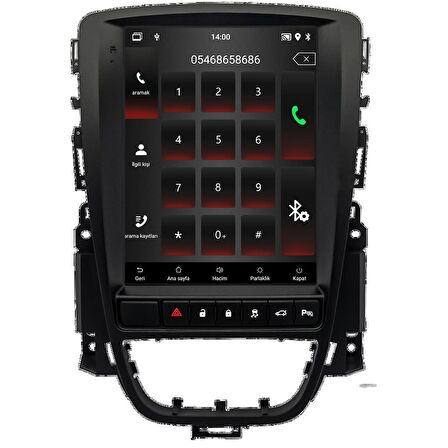 Opel Astra J Android Multimedya Sistemi (2010-2019)