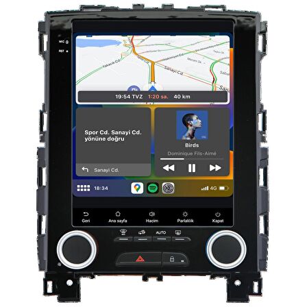 Renault Megane 4 Android Multimedya Sistemi (20106-2023)