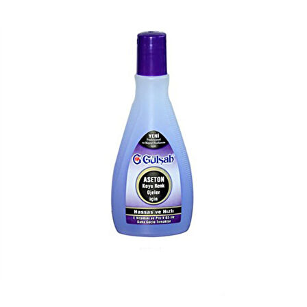 Gülşah Aseton 175 ML KOYU RENK ojeleri çıkarıcı