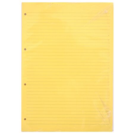 Bayındır A4 Çizgili Kolej Yedeği 50 Yaprak Sarı