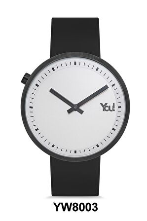 You Watch YW8003 Life Black Black Unisex Kol Saati