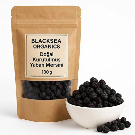 Organik Kurutulmuş Yaban Mersini 100g – Katkısız & Doğal