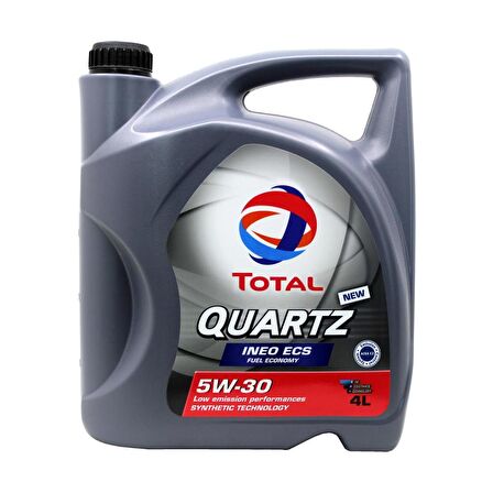 Total Quartz Ineo Ecs 5W-30 4 Lt Sentetik Partiküllü Motor Yağı