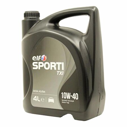 Elf Sporti TXI 10W-40 4 Lt Yarı Sentetik Motor Yağı