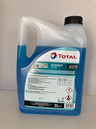 TOTAL GLACELF ECO BS MAVİ ANTİFRİZ 3 LT. -37 DERECE ANTİFRİZ