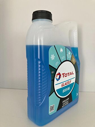 TOTAL GLACELF ECO BS MAVİ ANTİFRİZ 3 LT. -37 DERECE ANTİFRİZ