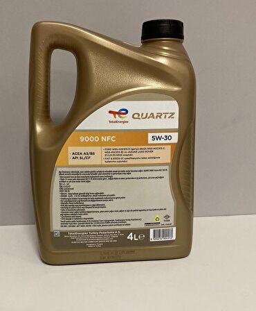 Total Quartz 9000 NFC 5W-30 Motor Yağı 4 Litre (Üretim Yılı - 2023)