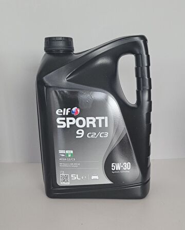 Elf Sporti9 C2/C3 5W-30 Motor Yağı 5 Lt Partiküüll