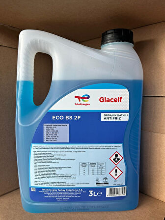 Total Eco Bs Mavi Antifriz 3 Litre Üretim 2025 Yılı
