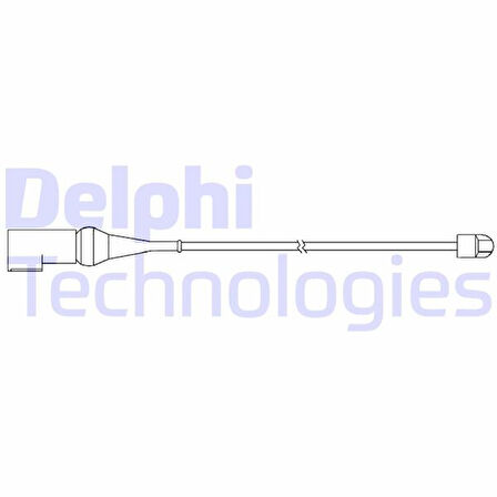 Ford Arka Fren Balata Kablosu Transıt V363-V362 14> - Delphi Lz0278