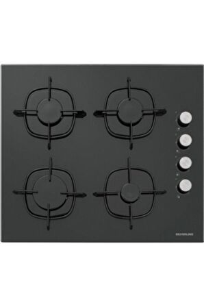 Silverline Siyah Cam Ankastre Set Bo6502b01 - Cs5335b01 - 3457
