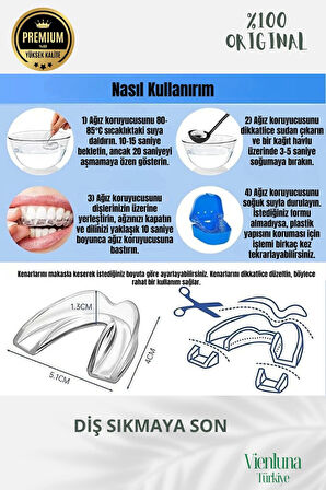 Özel İmalat Ergonomik Diş Çene Sıkma Rahat Kalıp Gece Gıcırdatma Plağı Koruyucu Dişlik Uyku Aparatı