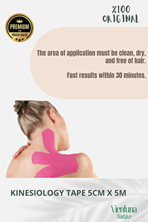 High Quality Waterproof Breathable Athletic Elastic Muscle Pain Kinesiology Tape