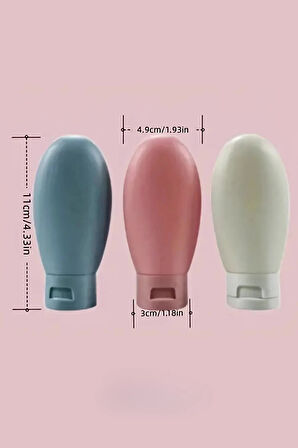 Premium Ürün Özel Çantalı Taşınabilir Tatil Seyahat Plaj Deniz Makyaj Krem Sprey Banyo Seti 3 Parça