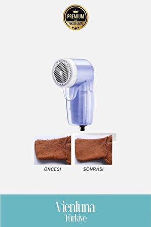 Premium Şarjlı Otomatik Tüy Toplama Kazak Halı Temizleme Makinesi