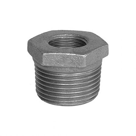 FİTİNGS - NİPEL REDÜKSİYON GALVANİZ 1-3/4"