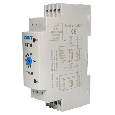 CHINT DN-T03 Çok Fonksiyonlu Zaman Rölesi