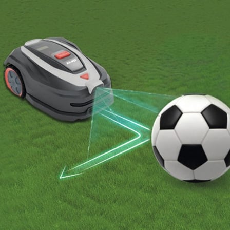 Akülü Çim Biçme Robotu
