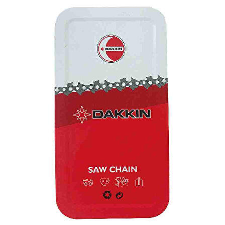 DAKKIN 91VXL 21diş 42a 3/8P" 91 1.3mm .050" Yarım Köşeli Kesik Kutu Zincir