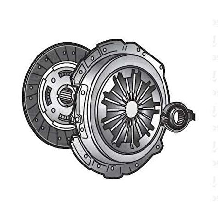 Man Truck Debriyaj Seti Man F2000 - Valeo 805145