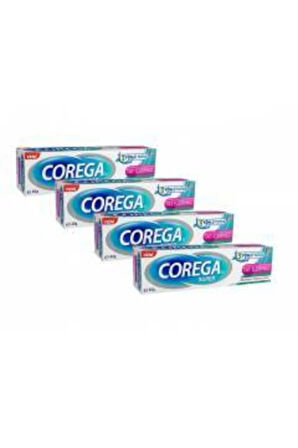 Diş Protezi Yapıştırıcı Krem Tatsız 40gr X 4 Adet