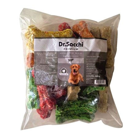 Dr. Sacchi Munchy Press Köpek Kemiği  25 Adet (18 - 25 Gr)