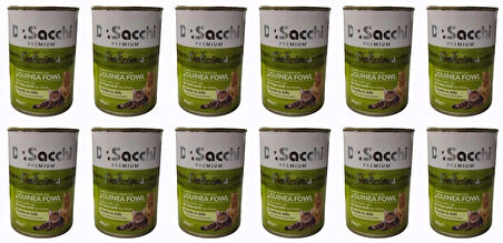 DR. SACCHI AV HAYVANLI YETİŞKİN KEDİ KONSERVESİ 400 GR X 12 ADET