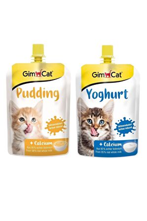 Gimcat Kedi Ödülleri Puding 150 Gr + Yoğurt 150 Gr