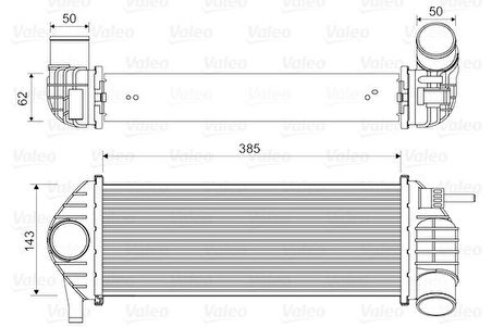 Renault Turbo Radyatoru Kangoo III 1,5dci K9k - Valeo 818584