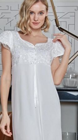 BONE CLUB 4715 HAMİLE LOHUSA LEZ DANTEL LOHUSA GECELİĞİ