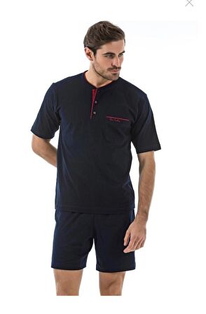 PİERRE CARDİN 5370 PİJAMA ŞORT 3 LÜ DAMAT ÇEYİZ SETİ