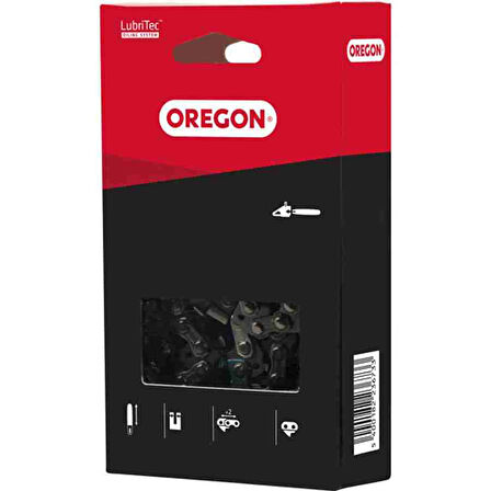 Oregon 91VXL 29diş 58a 3/8P" 91 1.3mm .050" Yarım Köşeli Kesik Kutu Zincir