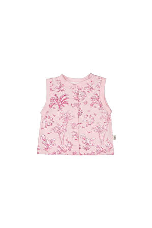 Tongs Baby 3014 Kız Bebek Floral Island Yelek