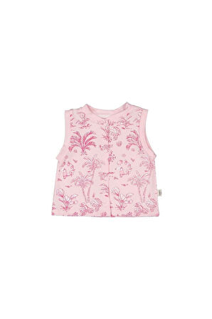 Tongs Baby 3014 Kız Bebek Floral Island Yelek