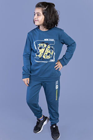 Toontoy Erkek Çocuk Baskılı Eşofman Takımı