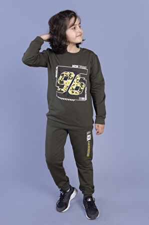Toontoy Erkek Çocuk Baskılı Eşofman Takımı