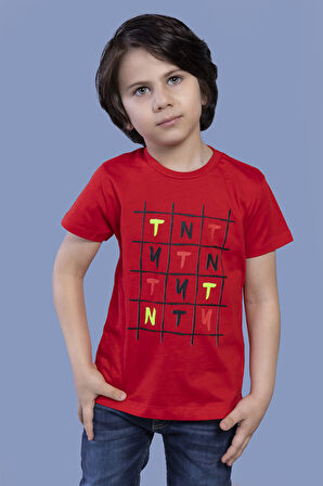Toontoy Erkek Çocuk Baskılı Tişört