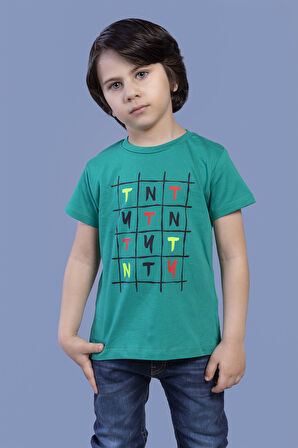Toontoy Erkek Çocuk Baskılı Tişört