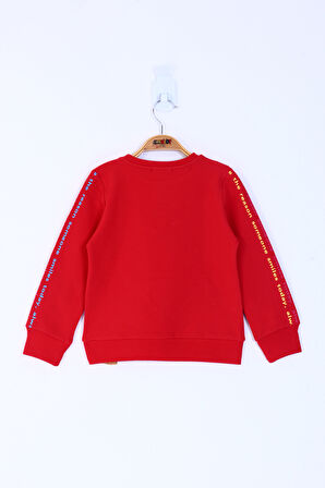 Toontoy Kız Çocuk Always Baskılı Sweatshirt 