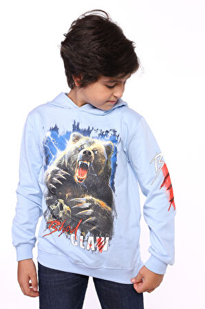 Toontoy Erkek Çocuk Baskılı Sweatshirt